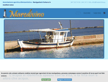 Tablet Screenshot of maredivino.eu